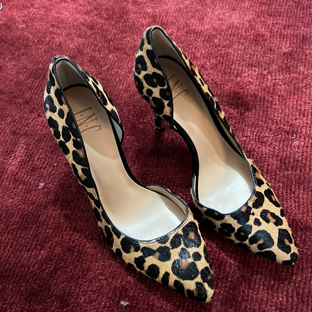 Leopard heels